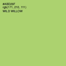 #ABD26F - Wild Willow Color Image