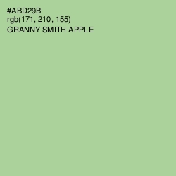 #ABD29B - Granny Smith Apple Color Image