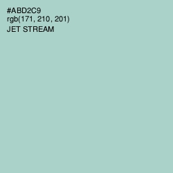 #ABD2C9 - Jet Stream Color Image