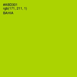 #ABD301 - Bahia Color Image