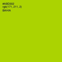 #ABD302 - Bahia Color Image