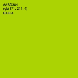 #ABD304 - Bahia Color Image