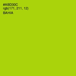 #ABD30C - Bahia Color Image