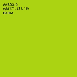 #ABD312 - Bahia Color Image