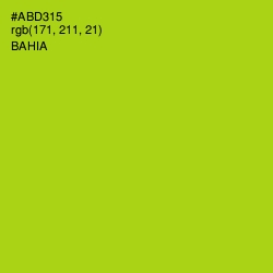 #ABD315 - Bahia Color Image