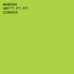 #ABD343 - Conifer Color Image