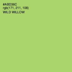 #ABD36C - Wild Willow Color Image