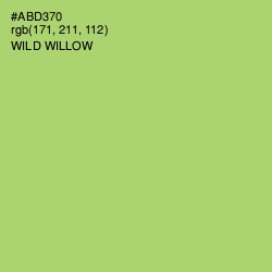 #ABD370 - Wild Willow Color Image