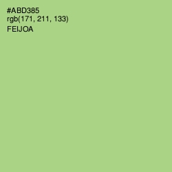 #ABD385 - Feijoa Color Image