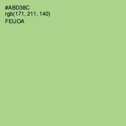 #ABD38C - Feijoa Color Image