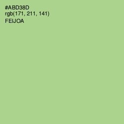 #ABD38D - Feijoa Color Image