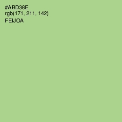 #ABD38E - Feijoa Color Image