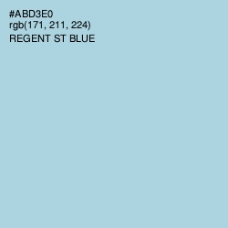 #ABD3E0 - Regent St Blue Color Image