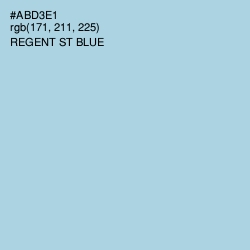 #ABD3E1 - Regent St Blue Color Image