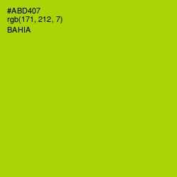 #ABD407 - Bahia Color Image