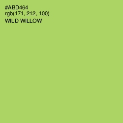 #ABD464 - Wild Willow Color Image