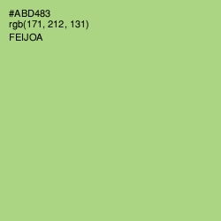 #ABD483 - Feijoa Color Image
