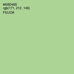 #ABD495 - Feijoa Color Image