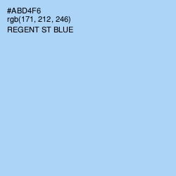 #ABD4F6 - Regent St Blue Color Image