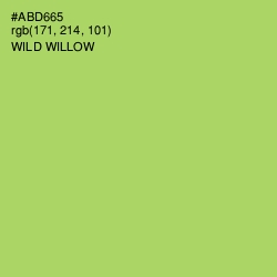 #ABD665 - Wild Willow Color Image