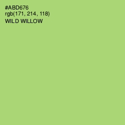 #ABD676 - Wild Willow Color Image