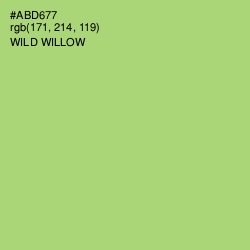 #ABD677 - Wild Willow Color Image