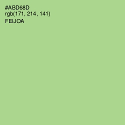 #ABD68D - Feijoa Color Image