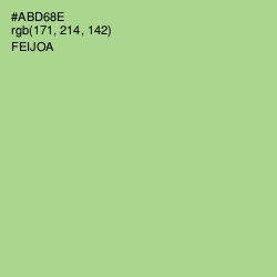 #ABD68E - Feijoa Color Image