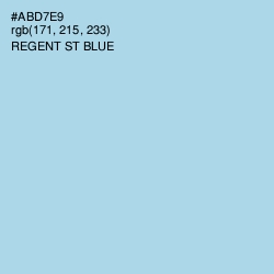 #ABD7E9 - Regent St Blue Color Image