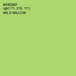 #ABD86F - Wild Willow Color Image