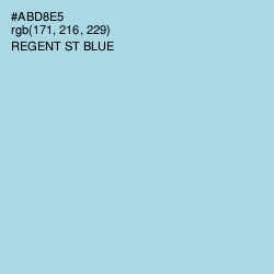 #ABD8E5 - Regent St Blue Color Image