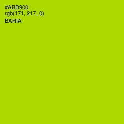 #ABD900 - Bahia Color Image