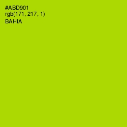 #ABD901 - Bahia Color Image