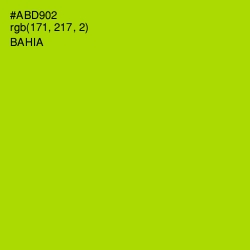 #ABD902 - Bahia Color Image