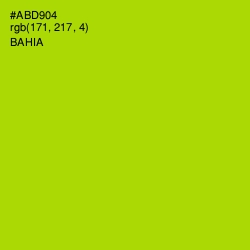 #ABD904 - Bahia Color Image