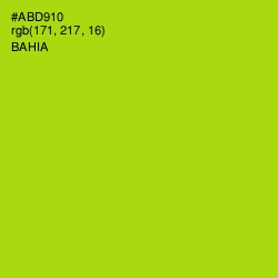 #ABD910 - Bahia Color Image