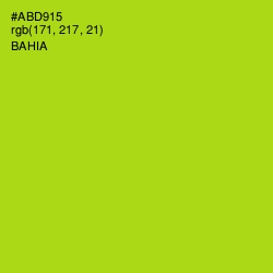 #ABD915 - Bahia Color Image