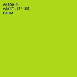 #ABD919 - Bahia Color Image