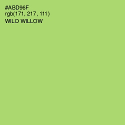 #ABD96F - Wild Willow Color Image