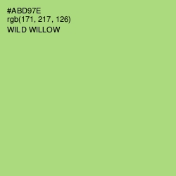 #ABD97E - Wild Willow Color Image