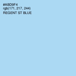#ABD9F4 - Regent St Blue Color Image