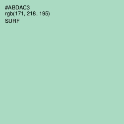 #ABDAC3 - Surf Color Image