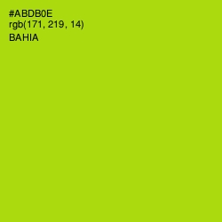 #ABDB0E - Bahia Color Image