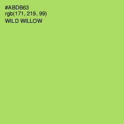 #ABDB63 - Wild Willow Color Image