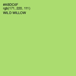 #ABDC6F - Wild Willow Color Image