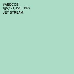 #ABDCC5 - Jet Stream Color Image