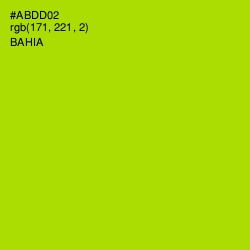 #ABDD02 - Bahia Color Image