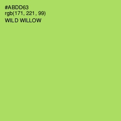 #ABDD63 - Wild Willow Color Image