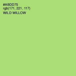 #ABDD75 - Wild Willow Color Image