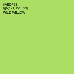 #ABDF63 - Wild Willow Color Image